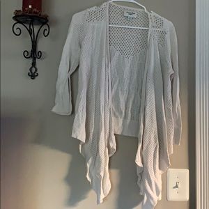 Cream cardigan